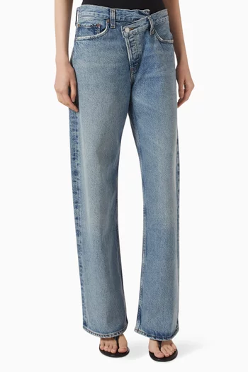Arc Criss-cross Jeans in Denim