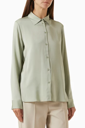 Bonya Shirt in Stretch-silk