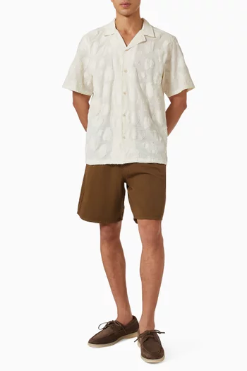 Peer Jacquard Shirt in Cotton-blend