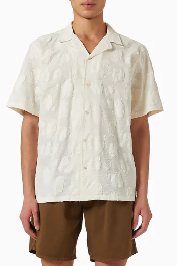 Peer Jacquard Shirt in Cotton-blend