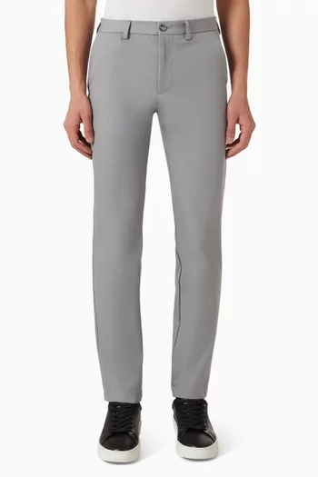 Slim-fit Pants in Cotton-blend