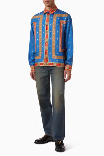 The Ringmaster Shirt in Silk Twill