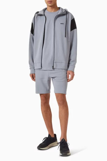 Union Hoodie in Spacer Piqué