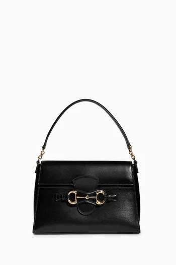 Medium Duomo Top-handle Bag in Leather