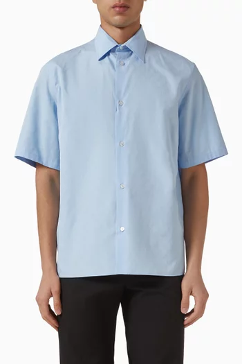 GG Shirt in Cotton Poplin