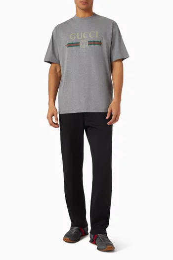 Sportswear Pants in Cotton & Silk