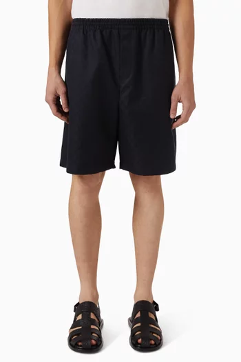GG Wide-leg Pants in Cotton-canvas