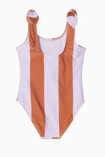 Indra Tie-Shoulder One-Piece Swimsuit