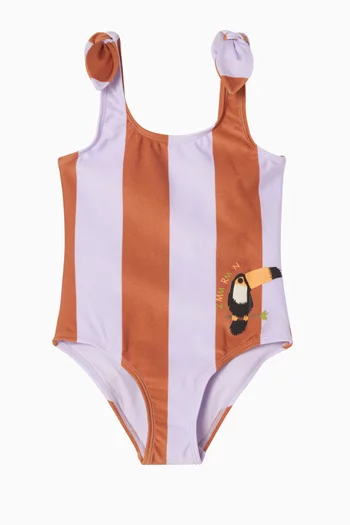 Indra Tie-Shoulder One-Piece Swimsuit