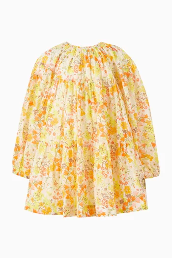 Solstice Panelled Dress in Cotton