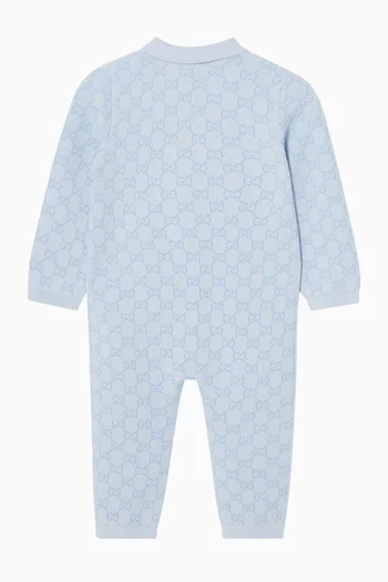 GG Monogram Knitted Romper
