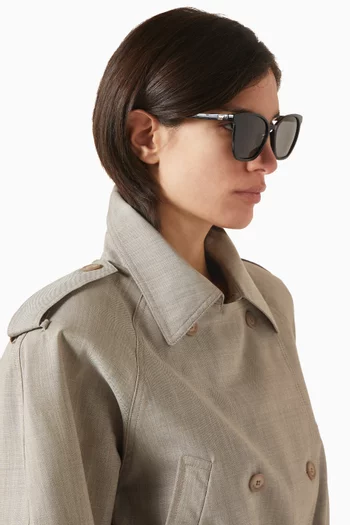 Niravana Modern Round Sunglasses