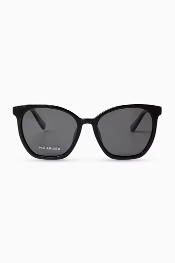 Niravana Modern Round Sunglasses