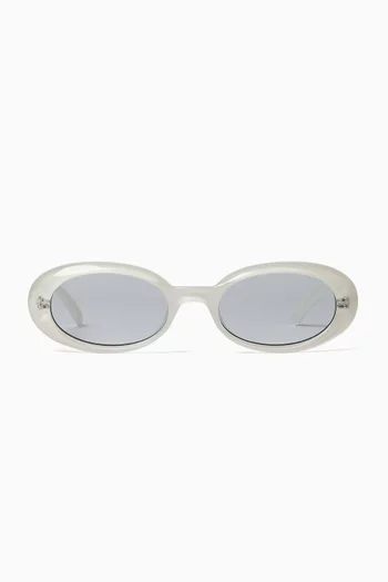 Work It Oval Sunglasses