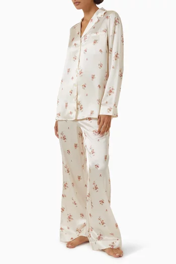 Ella Pyjama Set in Silk