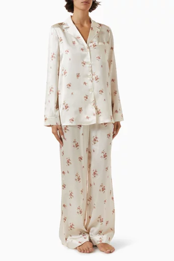 Ella Pyjama Set in Silk