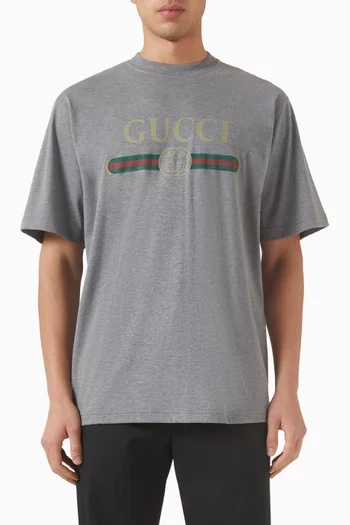 Logo T-shirt in Jersey