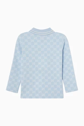 GG Shirt in Cotton Pique