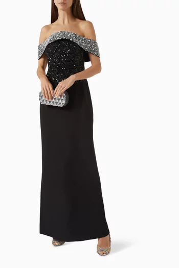 Riana Embellished Gown