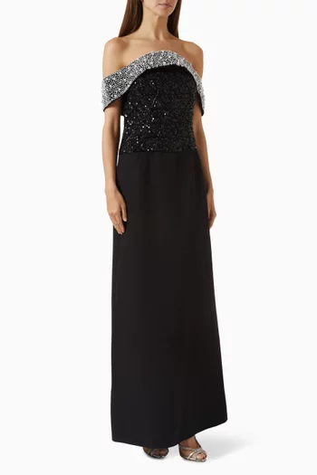 Riana Embellished Gown
