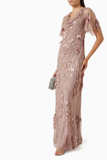 Raha Embellished Gown