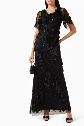 Raha Embellished Gown