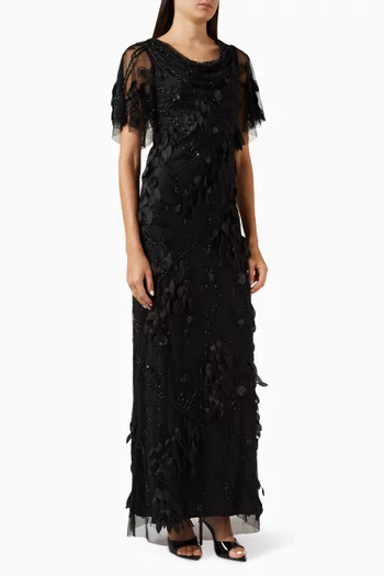 Raha Embellished Gown