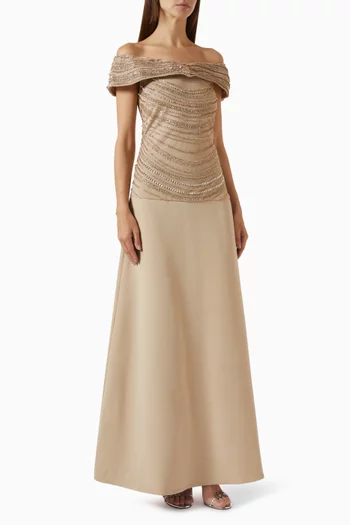 Mahira Embellished Gown