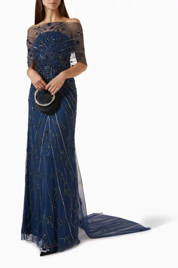 Nysa Embellished Gown