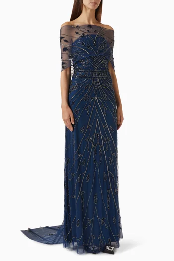 Nysa Embellished Gown