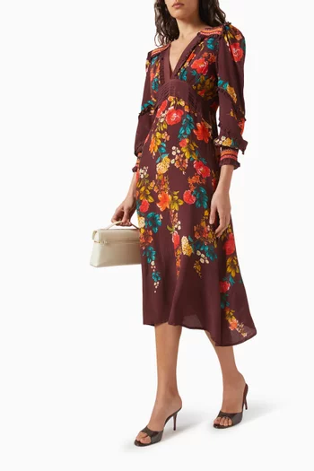 Nora Printed Dress