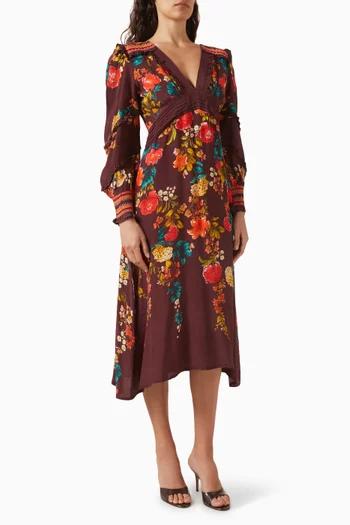 Nora Printed Dress