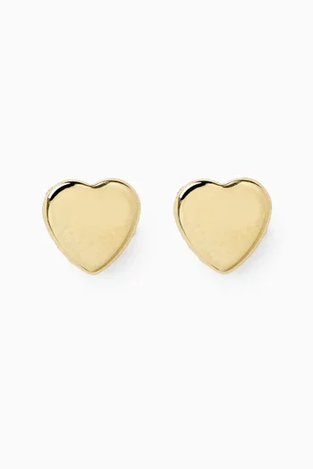 Heart Earrings in 18kt Gold