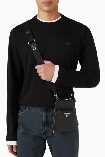Smartphone Case in Saffiano Leather