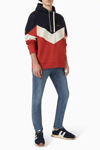 Graphic-print Hoodie in Cotton-fleece