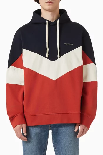 Graphic-print Hoodie in Cotton-fleece