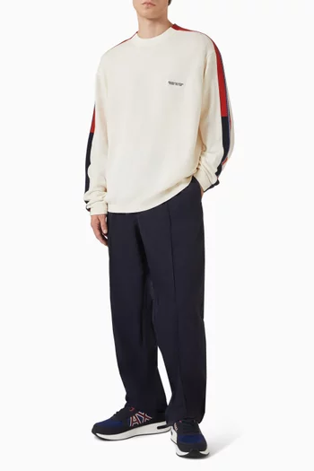 Logo Straight-leg Sweatpants in Jersey