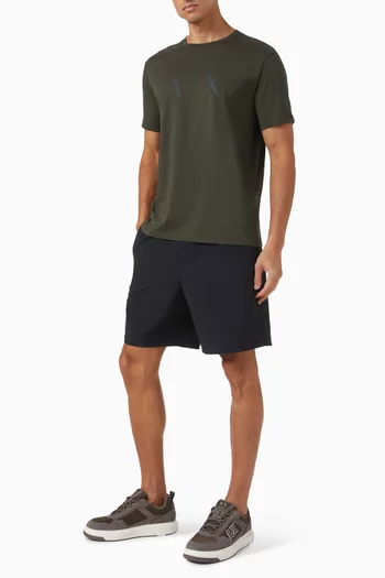 Logo Slim-fit T-shirt in Cotton