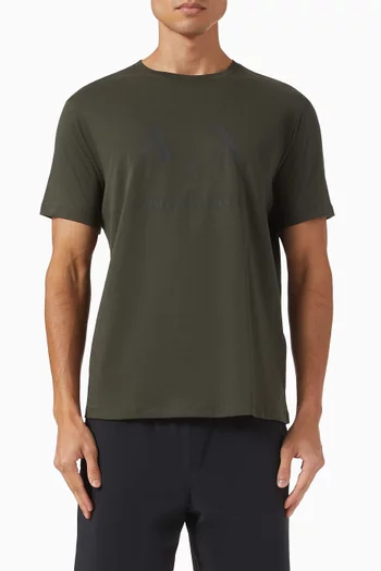 Logo Slim-fit T-shirt in Cotton
