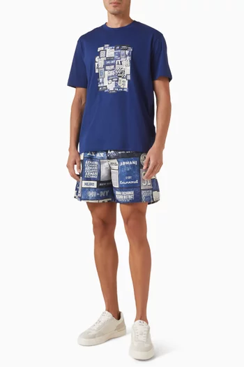 AX Logo Relaxed-fit T-shirt