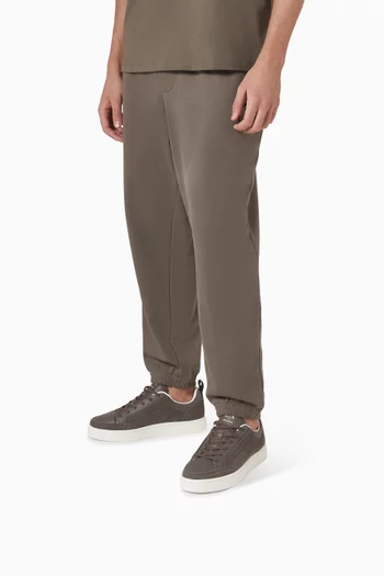 سنيكرز لندن أسفل الكاحل بشعار الماركة