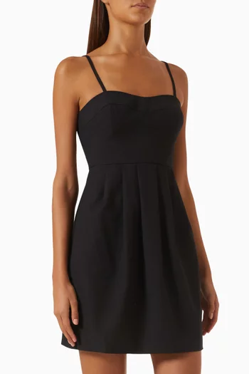 Back-logo Mini Dress