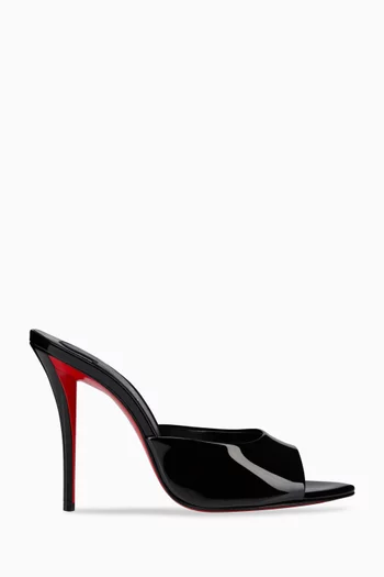 Miss Z 100 Mule Sandals in Patent Leather