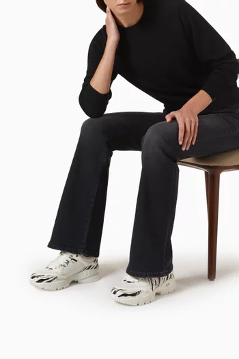 Speed Side Low-top Sneakers in Mesh