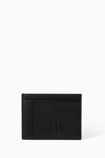 Card Holder in Faux Leather