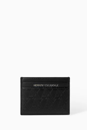 Card Holder in Faux Leather