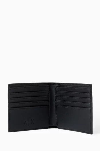 Jacques Bi-fold Wallet in Faux Leather
