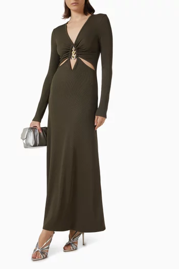 Droplet Crystal Loophole Dress