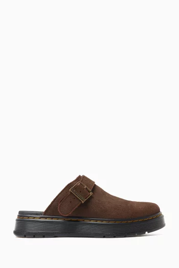 Brookline Mules in Suede