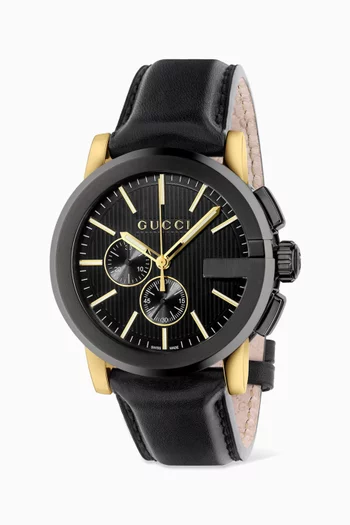 G-Chrono Quartz Stainless Steel Watch, 44mm